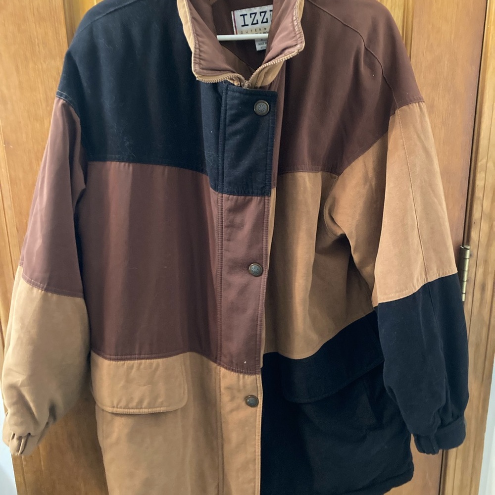 Jacket Multi Colored Medium Izzy Brand - image 8